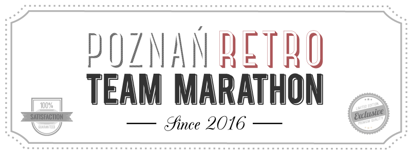 Poznań Retro Tewam Marathon (logo)